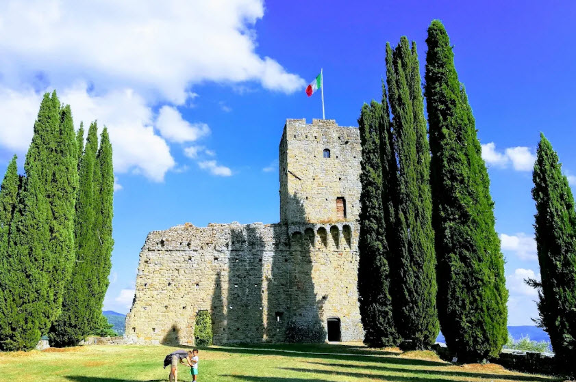 Romena Castle, Italy